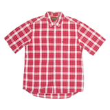 TIMBERLAND Mens Shirt Red Check XL