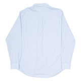 TOMMY HILFIGER Mens Shirt Blue Striped Long Sleeve M