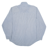 LEVI'S Mens Shirt Blue Crazy Pattern Long Sleeve M