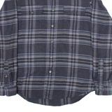 POLO RALPH LAUREN Mens Shirt Grey Check Long Sleeve M