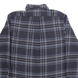 POLO RALPH LAUREN Mens Shirt Grey Check Long Sleeve M