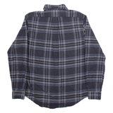POLO RALPH LAUREN Mens Shirt Grey Check Long Sleeve M