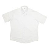 WARD Mens Plain Shirt White XL