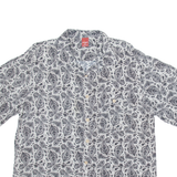 JUNCTION WEST Mens Shirt Black Paisley XL