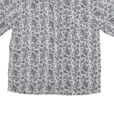 JUNCTION WEST Mens Shirt Black Paisley XL