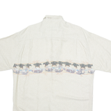 NEWPORT BLUE Mens Plain Shirt Grey XL
