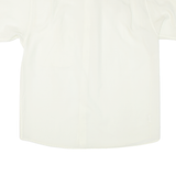 CHELSY Mens Plain Shirt Yellow 90s L