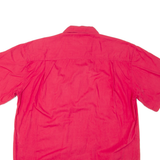 TRAILER Mens Plain Shirt Red 90s XL