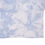 RALPH LAUREN SPORT Womens Tie Dye T-Shirt Purple V-Neck L
