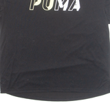 PUMA Womens T-Shirt Black M