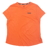 PUMA Womens T-Shirt Orange XL