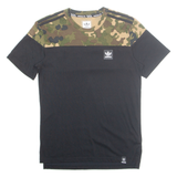 ADIDAS Camouflage Mens T-Shirt Black XS