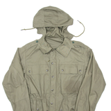 Mens Chore Jacket Green Hooded S