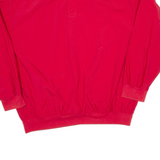 NIKE Mens Windbreaker Jacket Red Nylon 2XL