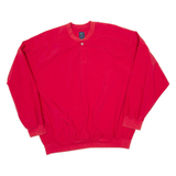NIKE Mens Windbreaker Jacket Red Nylon 2XL