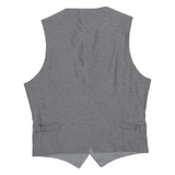 ZARA MAN Mens Blazer Waistcoat Blue Wool L