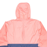 COLUMBIA Womens Rain Jacket Pink Hooded XL