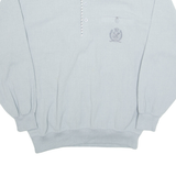 NORTHFIELD SPORTS Mens Polo Shirt Grey Long Sleeve L