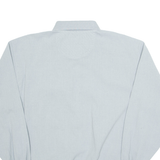NORTHFIELD SPORTS Mens Polo Shirt Grey Long Sleeve L
