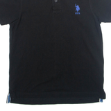 U.S. POLO ASSN Mens Polo Shirt Black S