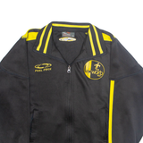 FEEL FREE Mens Varsity Jacket Black XS