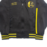 FEEL FREE Mens Varsity Jacket Black XS