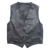 Mens Waistcoat Black M