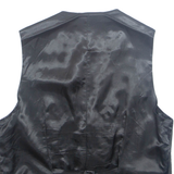 Mens Waistcoat Black M