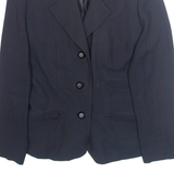 ATOS LOMBARDINI Womens Blazer Jacket Black M