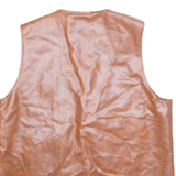 Mens Waistcoat Brown M