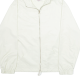 MADELINE Womens Rain Jacket Cream Hooded M