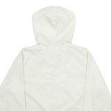 MADELINE Womens Rain Jacket Cream Hooded M
