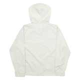 MADELINE Womens Rain Jacket Cream Hooded M