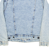 REFINERY REPUBLIC Mens Sherpa Lined Denim Jacket Blue M