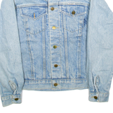 JAMES WEST Mens Denim Jacket Blue M