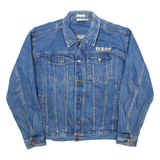 EXCALIBUR Mens Denim Jacket Blue USA 2XL