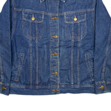GREAT NORTHWEST Womens Denim Jacket Blue S