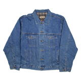 GUIDE GEAR Mens Blanket Lined Denim Jacket Blue S