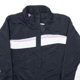 COLUMBIA Womens Rain Coat Black Nylon L