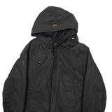 G-STAR Mens Chore Coat Brown Hooded L