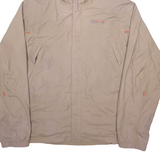 TIMBERLAND Mens Rain Coat Beige Nylon Hooded XL