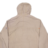 TIMBERLAND Mens Rain Coat Beige Nylon Hooded XL