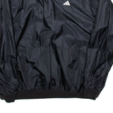ADIDAS Mens Pullover Jacket Black Nylon L