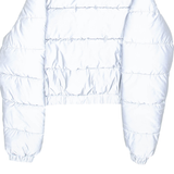 FILA Reflective Womens Puffer Coat Silver S