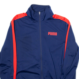PUMA Mens Track Jacket Blue M