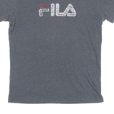 FILA Mens T-Shirt Grey Crew Neck S
