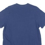 NIKE BARCELONA FC Mens T-Shirt Blue Crew Neck XL