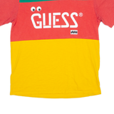 GUESS J BALVIN Mens T-Shirt Red Crew Neck S