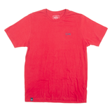 DIESEL Mens T-Shirt Red Crew Neck L