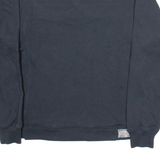 ADIDAS Womens Sweatshirt Black V-Neck L